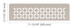 Schluter Shelf-N Niche Floral Greige SNS1 D5 TSBG